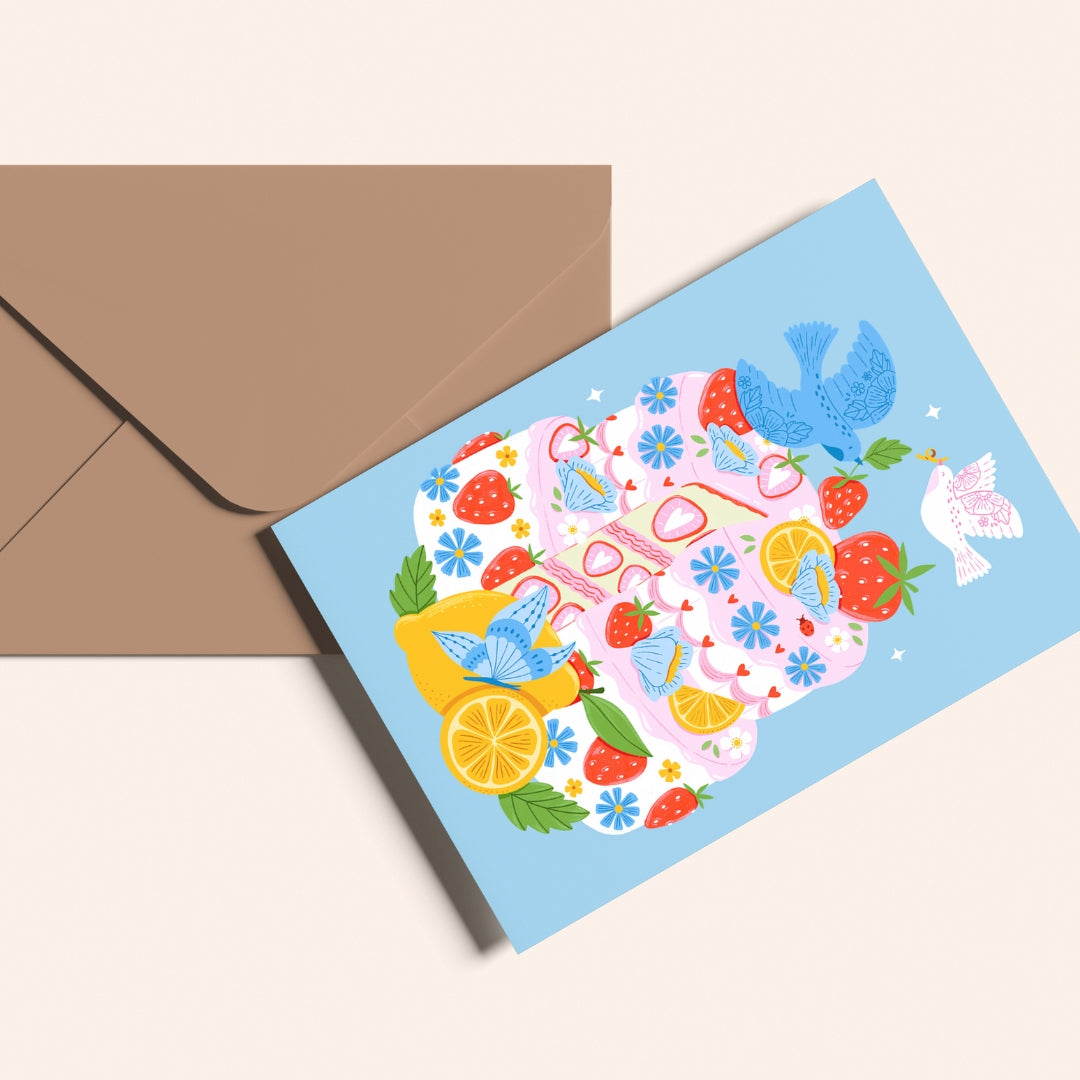 Birthday Cake Greeting Card