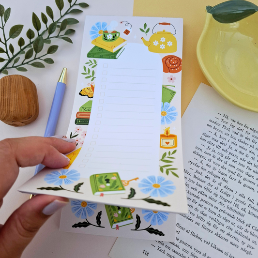Bookish notepad