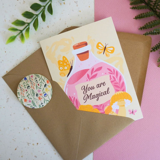 You are Magical Greeting Card