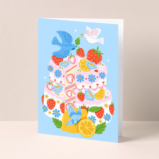 Birthday Cake Greeting Card