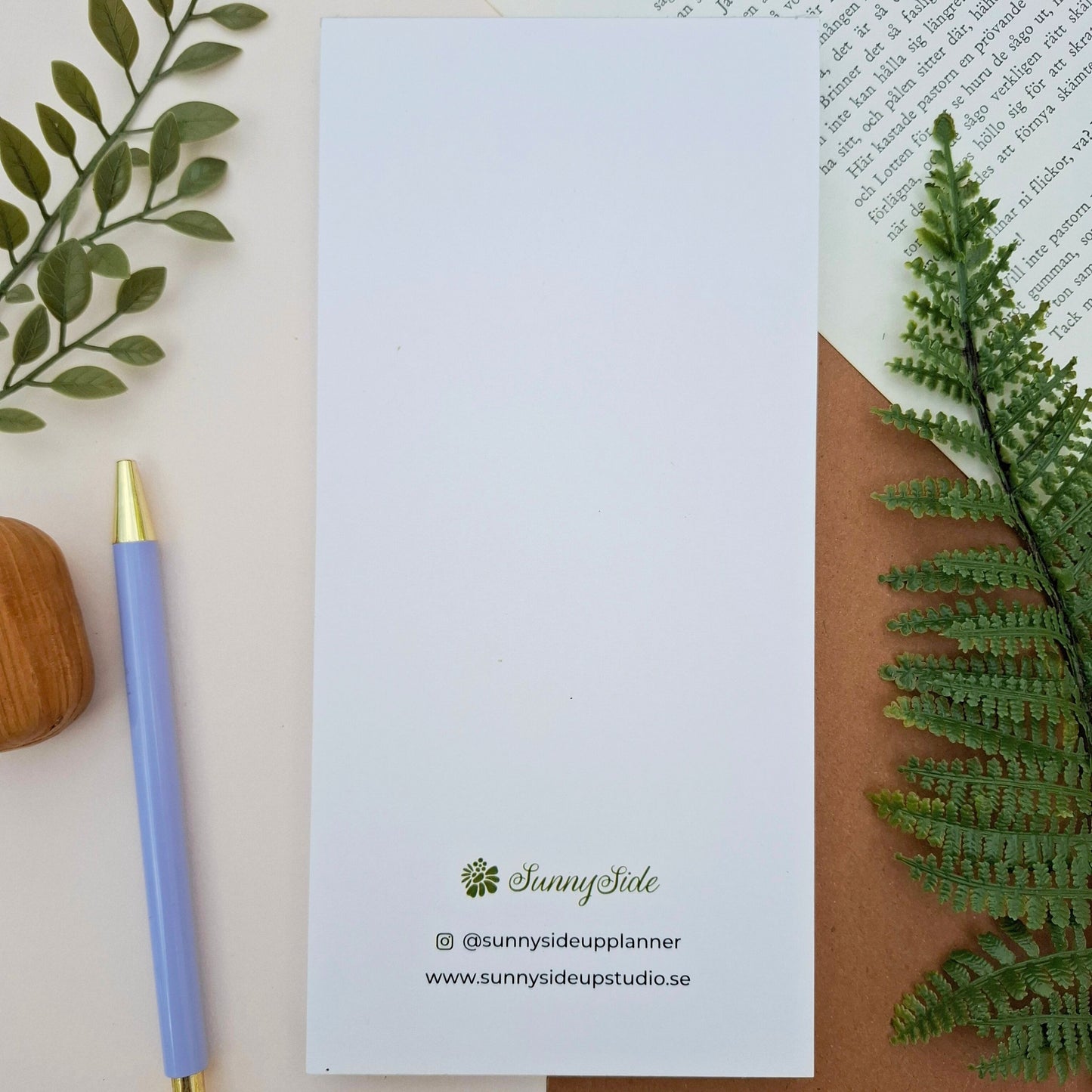 Flowers and oranges Notepad